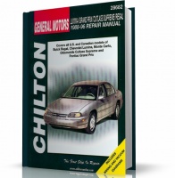 GENERAL MOTORS LUMINA, GRAND PRIX, CUTLASS SUPREME, REGAL (1988-1996) CHILTON