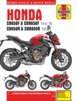 HONDA CB650F & CBR650F, CB650R & CBR650R (2014 - 2019) BUDOWA I NAPRAWA