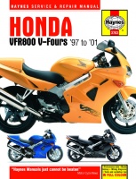 HONDA VFR800 V-FOURS (1997-2001) - instrukcja napraw Haynes